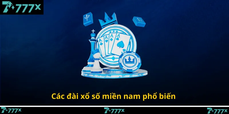 Các đài xổ số miền nam phổ biến